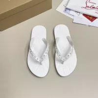 Cheap Christian Louboutin CL Slippers For Men #1329731 Replica Wholesale [$45.00 USD] [ITEM#1329731] on Replica Christian Louboutin CL Slippers