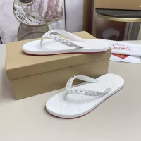 Cheap Christian Louboutin CL Slippers For Men #1329731 Replica Wholesale [$45.00 USD] [ITEM#1329731] on Replica Christian Louboutin CL Slippers