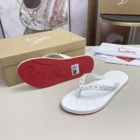 Cheap Christian Louboutin CL Slippers For Men #1329731 Replica Wholesale [$45.00 USD] [ITEM#1329731] on Replica Christian Louboutin CL Slippers