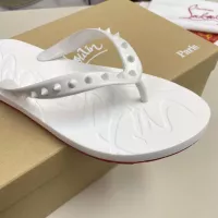 Cheap Christian Louboutin CL Slippers For Men #1329731 Replica Wholesale [$45.00 USD] [ITEM#1329731] on Replica Christian Louboutin CL Slippers