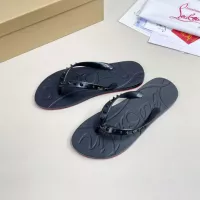Cheap Christian Louboutin CL Slippers For Men #1329732 Replica Wholesale [$45.00 USD] [ITEM#1329732] on Replica Christian Louboutin CL Slippers