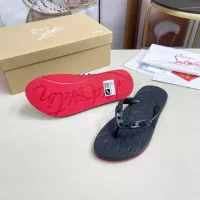 Cheap Christian Louboutin CL Slippers For Men #1329732 Replica Wholesale [$45.00 USD] [ITEM#1329732] on Replica Christian Louboutin CL Slippers
