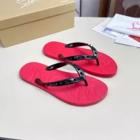 Cheap Christian Louboutin CL Slippers For Men #1329733 Replica Wholesale [$45.00 USD] [ITEM#1329733] on Replica Christian Louboutin CL Slippers