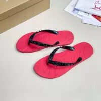 Cheap Christian Louboutin CL Slippers For Men #1329733 Replica Wholesale [$45.00 USD] [ITEM#1329733] on Replica Christian Louboutin CL Slippers