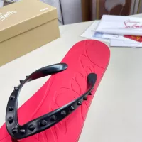 Cheap Christian Louboutin CL Slippers For Men #1329733 Replica Wholesale [$45.00 USD] [ITEM#1329733] on Replica Christian Louboutin CL Slippers