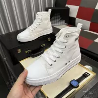 Cheap Dsquared High Tops Shoes For Men #1329749 Replica Wholesale [$82.00 USD] [ITEM#1329749] on Replica Dsquared High Tops Shoes