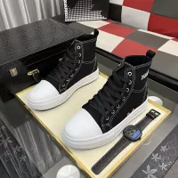 Cheap Dsquared High Tops Shoes For Men #1329752 Replica Wholesale [$82.00 USD] [ITEM#1329752] on Replica Dsquared High Tops Shoes