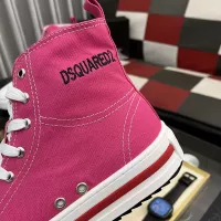 Cheap Dsquared High Tops Shoes For Women #1329774 Replica Wholesale [$82.00 USD] [ITEM#1329774] on Replica Dsquared High Tops Shoes
