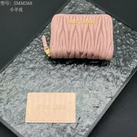 Cheap MIU MIU Card Case For Women #1329824 Replica Wholesale [$38.00 USD] [ITEM#1329824] on Replica MIU MIU Wallets
