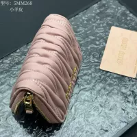 Cheap MIU MIU Card Case For Women #1329824 Replica Wholesale [$38.00 USD] [ITEM#1329824] on Replica MIU MIU Wallets