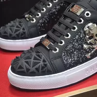 Cheap Philipp Plein PP Casual Shoes For Men #1329830 Replica Wholesale [$82.00 USD] [ITEM#1329830] on Replica Philipp Plein PP Casual Shoes