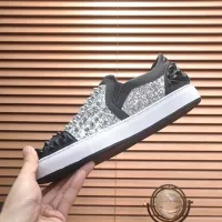 Cheap Philipp Plein PP Casual Shoes For Men #1329831 Replica Wholesale [$82.00 USD] [ITEM#1329831] on Replica Philipp Plein PP Casual Shoes