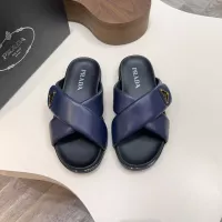 Cheap Prada Slippers For Men #1329864 Replica Wholesale [$98.00 USD] [ITEM#1329864] on Replica Prada Slippers