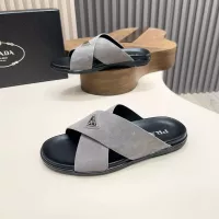 Cheap Prada Slippers For Men #1329870 Replica Wholesale [$92.00 USD] [ITEM#1329870] on Replica Prada Slippers