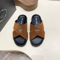 Cheap Prada Slippers For Men #1329871 Replica Wholesale [$92.00 USD] [ITEM#1329871] on Replica Prada Slippers