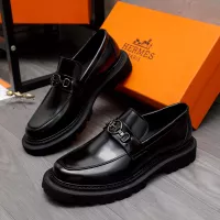 Cheap Hermes Leather Shoes For Men #1329875 Replica Wholesale [$125.00 USD] [ITEM#1329875] on Replica Hermes Leather Shoes