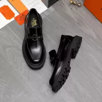 Cheap Hermes Leather Shoes For Men #1329875 Replica Wholesale [$125.00 USD] [ITEM#1329875] on Replica Hermes Leather Shoes