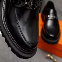 Cheap Hermes Leather Shoes For Men #1329875 Replica Wholesale [$125.00 USD] [ITEM#1329875] on Replica Hermes Leather Shoes