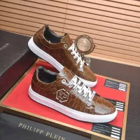 Cheap Philipp Plein PP Casual Shoes For Men #1329877 Replica Wholesale [$82.00 USD] [ITEM#1329877] on Replica Philipp Plein PP Casual Shoes