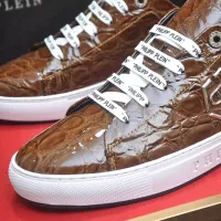 Cheap Philipp Plein PP Casual Shoes For Men #1329877 Replica Wholesale [$82.00 USD] [ITEM#1329877] on Replica Philipp Plein PP Casual Shoes