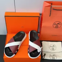 Cheap Hermes Slippers For Men #1329888 Replica Wholesale [$68.00 USD] [ITEM#1329888] on Replica Hermes Slippers