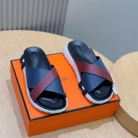 Cheap Hermes Slippers For Men #1329889 Replica Wholesale [$68.00 USD] [ITEM#1329889] on Replica Hermes Slippers