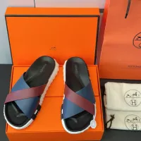 Cheap Hermes Slippers For Men #1329889 Replica Wholesale [$68.00 USD] [ITEM#1329889] on Replica Hermes Slippers