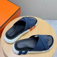 Cheap Hermes Slippers For Men #1329890 Replica Wholesale [$68.00 USD] [ITEM#1329890] on Replica Hermes Slippers