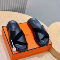 Cheap Hermes Slippers For Men #1329891 Replica Wholesale [$68.00 USD] [ITEM#1329891] on Replica Hermes Slippers