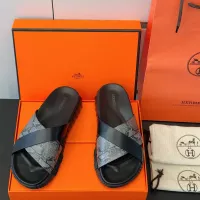 Cheap Hermes Slippers For Men #1329893 Replica Wholesale [$68.00 USD] [ITEM#1329893] on Replica Hermes Slippers