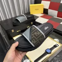 Cheap Fendi Slippers For Men #1329926 Replica Wholesale [$60.00 USD] [ITEM#1329926] on Replica Fendi Slippers