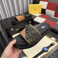 Cheap Fendi Slippers For Men #1329927 Replica Wholesale [$60.00 USD] [ITEM#1329927] on Replica Fendi Slippers