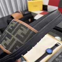 Cheap Fendi Slippers For Men #1329927 Replica Wholesale [$60.00 USD] [ITEM#1329927] on Replica Fendi Slippers
