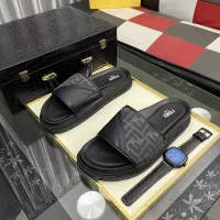 Cheap Fendi Slippers For Men #1329933 Replica Wholesale [$60.00 USD] [ITEM#1329933] on Replica Fendi Slippers
