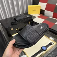 Cheap Fendi Slippers For Men #1329933 Replica Wholesale [$60.00 USD] [ITEM#1329933] on Replica Fendi Slippers
