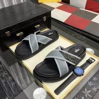 Cheap Fendi Slippers For Men #1329934 Replica Wholesale [$60.00 USD] [ITEM#1329934] on Replica Fendi Slippers
