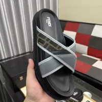 Cheap Fendi Slippers For Men #1329934 Replica Wholesale [$60.00 USD] [ITEM#1329934] on Replica Fendi Slippers