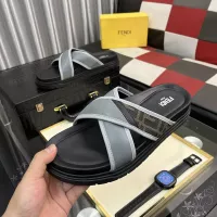 Cheap Fendi Slippers For Men #1329934 Replica Wholesale [$60.00 USD] [ITEM#1329934] on Replica Fendi Slippers