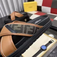 Cheap Fendi Slippers For Men #1329935 Replica Wholesale [$60.00 USD] [ITEM#1329935] on Replica Fendi Slippers