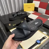 Cheap Fendi Slippers For Men #1329936 Replica Wholesale [$60.00 USD] [ITEM#1329936] on Replica Fendi Slippers