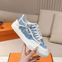 Cheap Hermes Casual Shoes For Women #1329943 Replica Wholesale [$125.00 USD] [ITEM#1329943] on Replica Hermes Casual Shoes