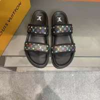 Cheap Louis Vuitton Slippers For Men #1329999 Replica Wholesale [$60.00 USD] [ITEM#1329999] on Replica Louis Vuitton Slippers