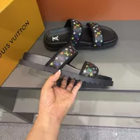 Cheap Louis Vuitton Slippers For Men #1329999 Replica Wholesale [$60.00 USD] [ITEM#1329999] on Replica Louis Vuitton Slippers