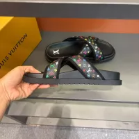 Cheap Louis Vuitton Slippers For Men #1330005 Replica Wholesale [$60.00 USD] [ITEM#1330005] on Replica Louis Vuitton Slippers
