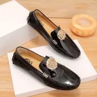 Cheap Versace Leather Shoes For Men #1330112 Replica Wholesale [$72.00 USD] [ITEM#1330112] on Replica Versace Leather Shoes