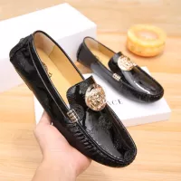 Cheap Versace Leather Shoes For Men #1330112 Replica Wholesale [$72.00 USD] [ITEM#1330112] on Replica Versace Leather Shoes