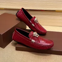 Cheap Versace Leather Shoes For Men #1330113 Replica Wholesale [$72.00 USD] [ITEM#1330113] on Replica Versace Leather Shoes