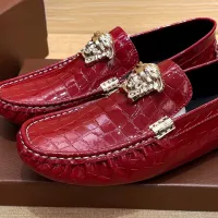 Cheap Versace Leather Shoes For Men #1330113 Replica Wholesale [$72.00 USD] [ITEM#1330113] on Replica Versace Leather Shoes