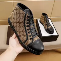 Cheap Gucci High Tops Shoes For Men #1330138 Replica Wholesale [$72.00 USD] [ITEM#1330138] on Replica Gucci High Tops Shoes