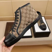 Cheap Gucci High Tops Shoes For Men #1330138 Replica Wholesale [$72.00 USD] [ITEM#1330138] on Replica Gucci High Tops Shoes